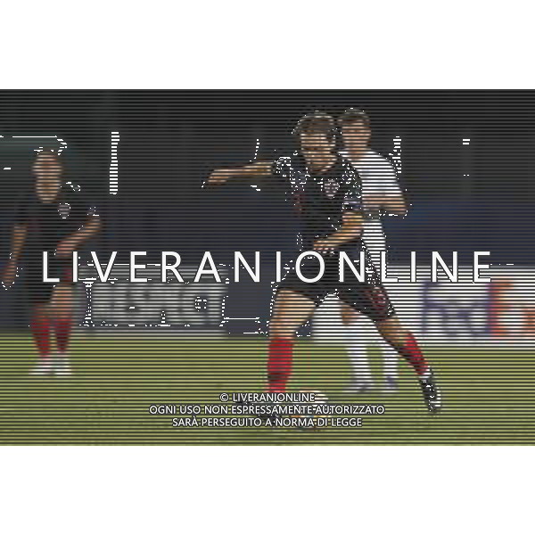 UEFA - Campionato Europeo Under 21 Italia 2019 gruppo C 24/06/2019 Croazia - Inghilterra nella foto: Majer Lovro (Croatia U21) ©Claudio Zamagni/Agenzia Aldo Liverani Majer Lovro (Croatia U21) during UEFA Championship Under 21 Italy 2019 group C match between Croatia and England at San Marino Olympic Stadium on June 24 2019. photo credit by Claudio Zamagni/Aldo Liverani Photo Agency