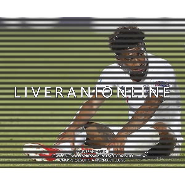 UEFA - Campionato Europeo Under 21 Italia 2019 gruppo C 24/06/2019 Croazia - Inghilterra nella foto: Nelson Reiss(England) ©Claudio Zamagni/Agenzia Aldo Liverani Nelson Reiss(England) during UEFA Championship Under 21 Italy 2019 group C match between Croatia and England at San Marino Olympic Stadium on June 24 2019. photo credit by Claudio Zamagni/Aldo Liverani Photo Agency