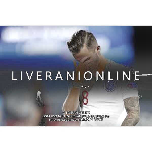 UEFA - Campionato Europeo Under 21 Italia 2019 gruppo C 24/06/2019 Croazia - Inghilterra nella foto: delusione Maddison James(England) ©Claudio Zamagni/Agenzia Aldo Liverani delusion of Maddison James(England) during UEFA Championship Under 21 Italy 2019 group C match between Croatia and England at San Marino Olympic Stadium on June 24 2019. photo credit by Claudio Zamagni/Aldo Liverani Photo Agency