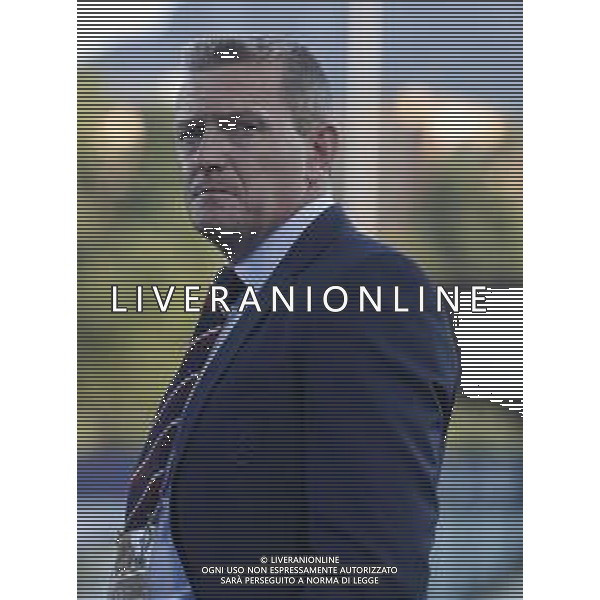 UEFA - Campionato Europeo Under 21 Italia 2019 gruppo C 24/06/2019 Croazia - Inghilterra nella foto: Mister Aidy Boothroyd(England) ©Claudio Zamagni/Agenzia Aldo Liverani Mister Aidy Boothroyd(England) during UEFA Championship Under 21 Italy 2019 group C match between Croatia and England at San Marino Olympic Stadium on June 24 2019. photo credit by Claudio Zamagni/Aldo Liverani Photo Agency