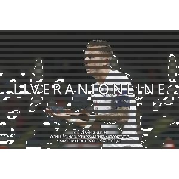 UEFA - Campionato Europeo Under 21 Italia 2019 gruppo C 24/06/2019 Croazia - Inghilterra nella foto: Maddison James(England) ©Claudio Zamagni/Agenzia Aldo Liverani Maddison James(England) during UEFA Championship Under 21 Italy 2019 group C match between Croatia and England at San Marino Olympic Stadium on June 24 2019. photo credit by Claudio Zamagni/Aldo Liverani Photo Agency
