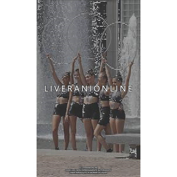 RIMINI 26/06/2019 - Ginnastica in Festa 2019 - nella foto: atlete all\'ingresso della fiera ©Claudio Zamagni/Agenzia Aldo Liverani / AGENZIA ALDO LIVERANI SAS