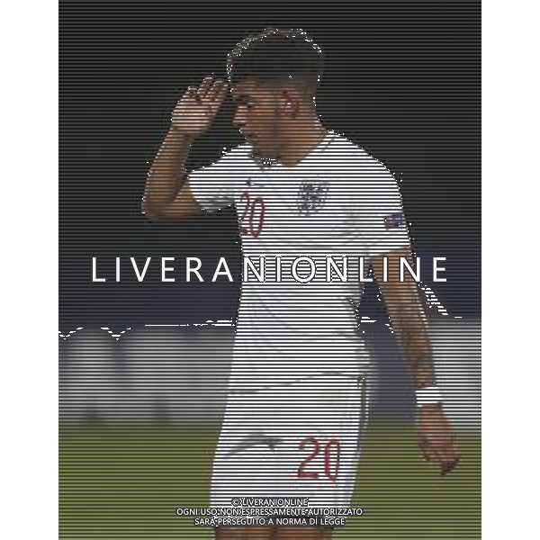 UEFA - Campionato Europeo Under 21 Italia 2019 gruppo C 24/06/2019 Croazia - Inghilterra nella foto: Gibbs-White(England) ©Claudio Zamagni/Agenzia Aldo Liverani Gibbs-White(England) during UEFA Championship Under 21 Italy 2019 group C match between Croatia and England at San Marino Olympic Stadium on June 24 2019. photo credit by Claudio Zamagni/Aldo Liverani Photo Agency