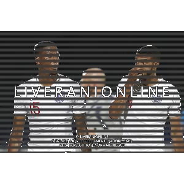 UEFA - Campionato Europeo Under 21 Italia 2019 gruppo C 24/06/2019 Croazia - Inghilterra nella foto: Konsa Ezri(England) Clarke-Salter(England) ©Claudio Zamagni/Agenzia Aldo Liverani Konsa Ezri(England) Clarke-Salter(England) during UEFA Championship Under 21 Italy 2019 group C match between Croatia and England at San Marino Olympic Stadium on June 24 2019. photo credit by Claudio Zamagni/Aldo Liverani Photo Agency