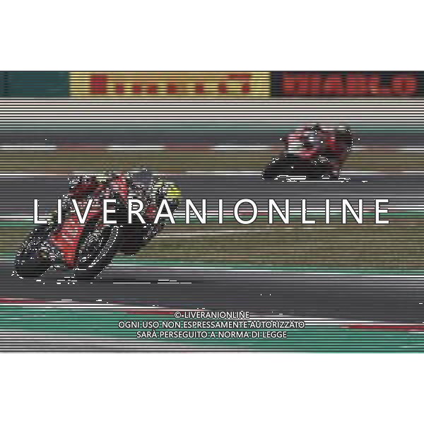 Campionato Mondiale Superbike Pata Riviera di Rimini 21/06/2019 nella foto: Alvaro Bautista (Ducati Panigale R) Chaz Davies (Ducati Panigale R) ©Claudio Zamagni/Agenzia Aldo Liverani Alvaro Bautista (Ducati Panigale R) Chaz Davies (Ducati Panigale R) during Superbike World Championship Pata Riviera di Rimini Round at Misano World Circuit Marco Simoncelli on June 21 2019. photo credit by Claudio Zamagni/Aldo Liverani Photo Agency