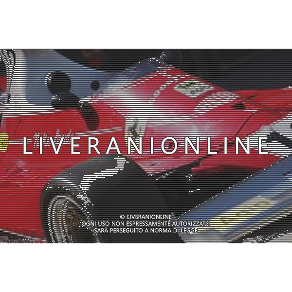 A Ferrari in a display paying tribute to Niki Lauda. 27.06.2019. Formula 1 World Championship, Rd 9, Austrian Grand Prix, Spielberg, Austria, Preparation Day. AG ALDO LIVERANI SAS-ONLY ITALY