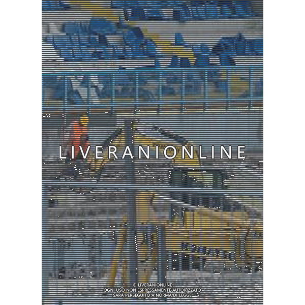 stadio Rigamonti lavori, Brescia12 giugno 2019. Ph Fotolive Filippo Venezia/ AGENZIA ALDO LIVERANI SAS - Ristrutturazione e riqualificazione dello Stadio Rigamonti di Brescia