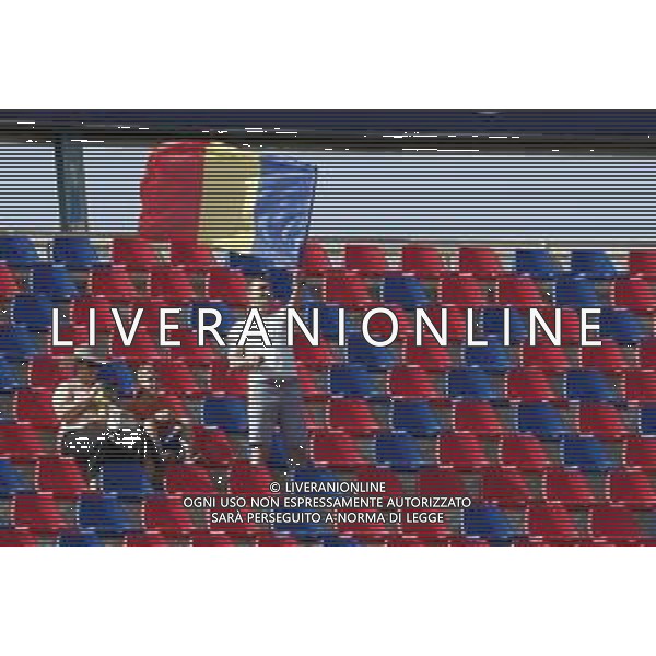 UEFA - Campionato Europeo Under 21 Italia 2019 27/06/2019 Semifinale Germania - Romania. nella foto: Tifosi della Romania ©Claudio Zamagni/Agenzia Aldo Liverani supporters of Romania during semifinal UEFA Championship Under 21 Italy 2019 match between Germany and Romania at Renato Dall\'Ara Stadium on June 27 2019. photo credit by Claudio Zamagni/Aldo Liverani Photo Agency/ AGENZIA ALDO LIVERANI SAS