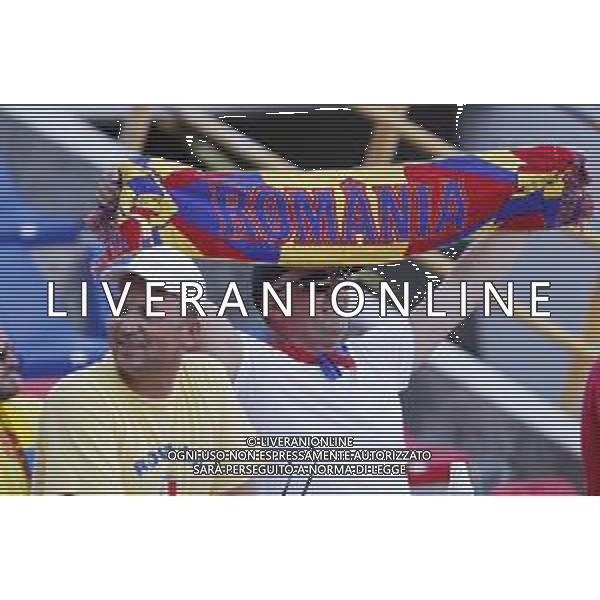 UEFA - Campionato Europeo Under 21 Italia 2019 27/06/2019 Semifinale Germania - Romania. nella foto: Tifosi della Romania ©Claudio Zamagni/Agenzia Aldo Liverani supporters of Romania during semifinal UEFA Championship Under 21 Italy 2019 match between Germany and Romania at Renato Dall\'Ara Stadium on June 27 2019. photo credit by Claudio Zamagni/Aldo Liverani Photo Agency/ AGENZIA ALDO LIVERANI SAS
