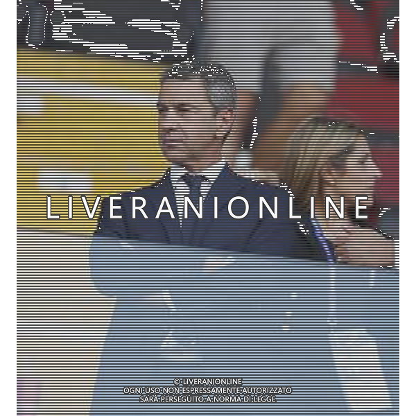 UEFA - Campionato Europeo Under 21 Italia 2019 27/06/2019 Semifinale Germania - Romania. nella foto: alessandro (Billy) costacurta in tribuna ©Claudio Zamagni/Agenzia Aldo Liverani bill costacurta during semifinal UEFA Championship Under 21 Italy 2019 match between Germany and Romania at Renato Dall\'Ara Stadium on June 27 2019. photo credit by Claudio Zamagni/Aldo Liverani Photo Agency/ AGENZIA ALDO LIVERANI SAS