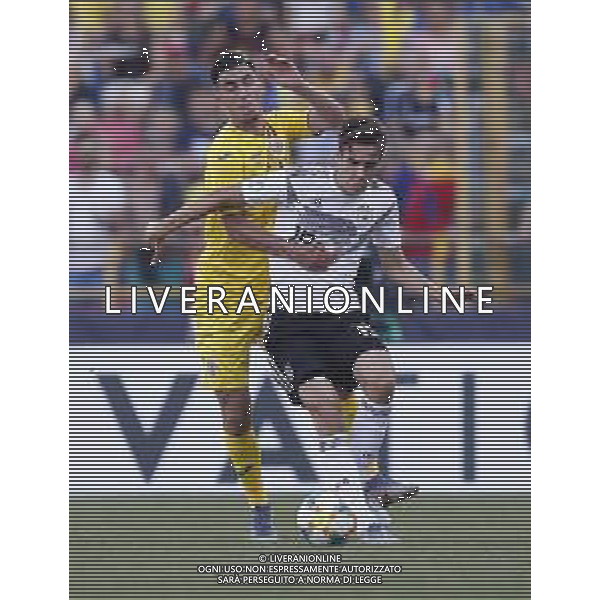 UEFA - Campionato Europeo Under 21 Italia 2019 27/06/2019 Semifinale Germania - Romania. nella foto: Neuhaus Florian (Germany) Ivan Andrei (Romania) ©Claudio Zamagni/Agenzia Aldo Liverani Neuhaus Florian (Germany) Ivan Andrei (Romania) during semifinal UEFA Championship Under 21 Italy 2019 match between Germany and Romania at Renato Dall\'Ara Stadium on June 27 2019. photo credit by Claudio Zamagni/Aldo Liverani Photo Agency/ AGENZIA ALDO LIVERANI SAS
