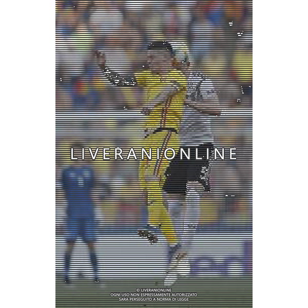 UEFA - Campionato Europeo Under 21 Italia 2019 27/06/2019 Semifinale Germania - Romania. nella foto: Man Dennis (Romania) Baumgartl Timo (Germany) ©Claudio Zamagni/Agenzia Aldo Liverani Man Dennis (Romania) Baumgartl Timo (Germany) during semifinal UEFA Championship Under 21 Italy 2019 match between Germany and Romania at Renato Dall\'Ara Stadium on June 27 2019. photo credit by Claudio Zamagni/Aldo Liverani Photo Agency/ AGENZIA ALDO LIVERANI SAS
