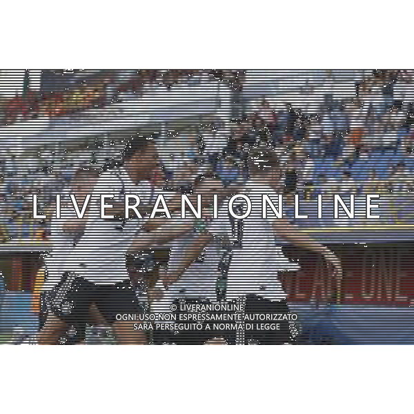 UEFA - Campionato Europeo Under 21 Italia 2019 27/06/2019 Semifinale Germania - Romania. nella foto: Esultanza germania ©Claudio Zamagni/Agenzia Aldo Liverani germany celebrates after scoring a goal during semifinal UEFA Championship Under 21 Italy 2019 match between Germany and Romania at Renato Dall\'Ara Stadium on June 27 2019. photo credit by Claudio Zamagni/Aldo Liverani Photo Agency/ AGENZIA ALDO LIVERANI SAS