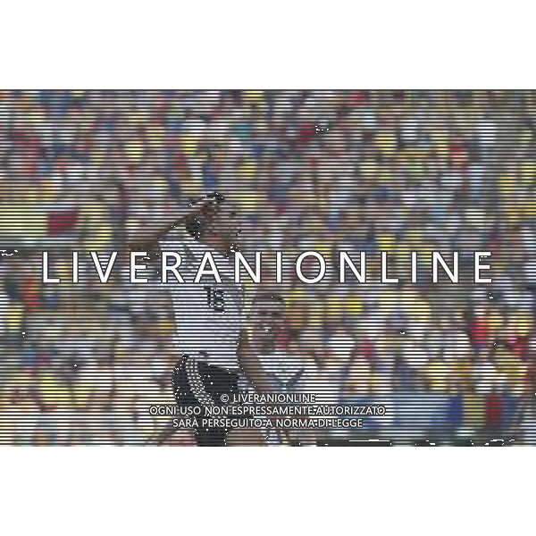 UEFA - Campionato Europeo Under 21 Italia 2019 27/06/2019 Semifinale Germania - Romania. nella foto: Esultanza dopo il gol di Amiri Nadiem (Germany) ©Claudio Zamagni/Agenzia Aldo Liverani Amiri Nadiem (Germany) celebrates after scoring a goal during semifinal UEFA Championship Under 21 Italy 2019 match between Germany and Romania at Renato Dall\'Ara Stadium on June 27 2019. photo credit by Claudio Zamagni/Aldo Liverani Photo Agency/ AGENZIA ALDO LIVERANI SAS