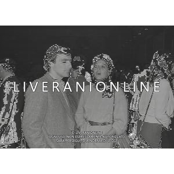 1981 MILANO-PRESENTAZIONE DEL NUOVO CANALE TELEVISIVO RETEQUATTRO NELLA FOTO SABINA CIUFFINI AG ALDO LIVERANI SAS