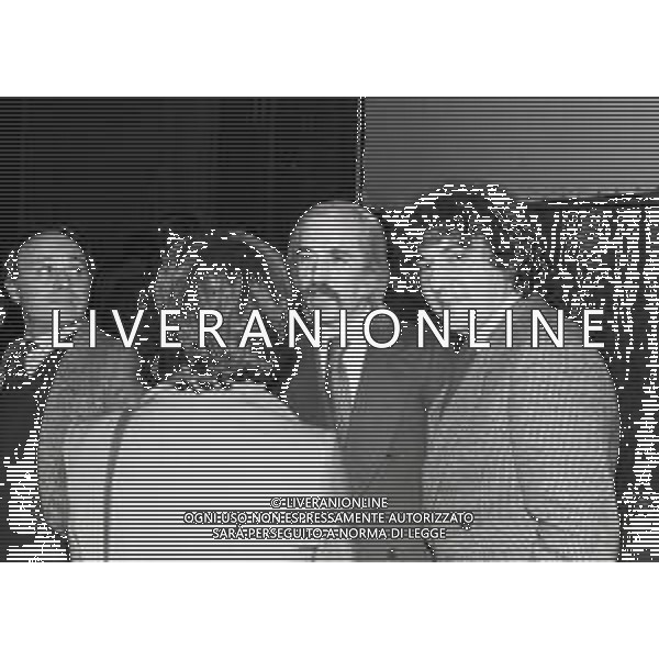 1981 MILANO-PRESENTAZIONE DEL NUOVO CANALE TELEVISIVO RETEQUATTRO NELLA FOTO TULLIO DE PISCOPO AG ALDO LIVERANI SAS