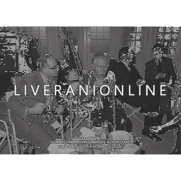 1981 MILANO-PRESENTAZIONE DEL NUOVO CANALE TELEVISIVO RETEQUATTRO NELLA FOTO MARIO SOLDATI  AG ALDO LIVERANI SAS 