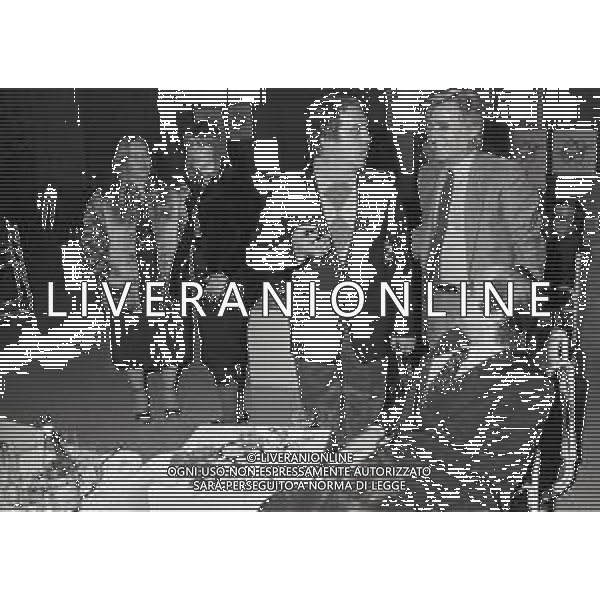 1981 MILANO-PRESENTAZIONE DEL NUOVO CANALE TELEVISIVO RETEQUATTRO NELLA FOTO NANNI SVAMPA AG ALDO LIVERANI SAS