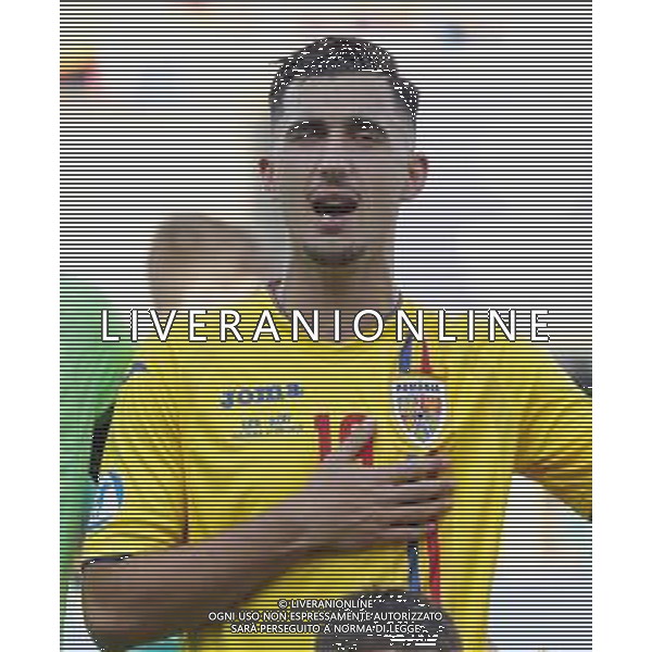 UEFA - Campionato Europeo Under 21 Italia 2019 27/06/2019 Semifinale Germania - Romania. nella foto: Ivan Andrei (Romania) ©Claudio Zamagni/Agenzia Aldo Liverani Ivan Andrei (Romania) during semifinal UEFA Championship Under 21 Italy 2019 match between Germany and Romania at Renato Dall\'Ara Stadium on June 27 2019. photo credit by Claudio Zamagni/Aldo Liverani Photo Agency