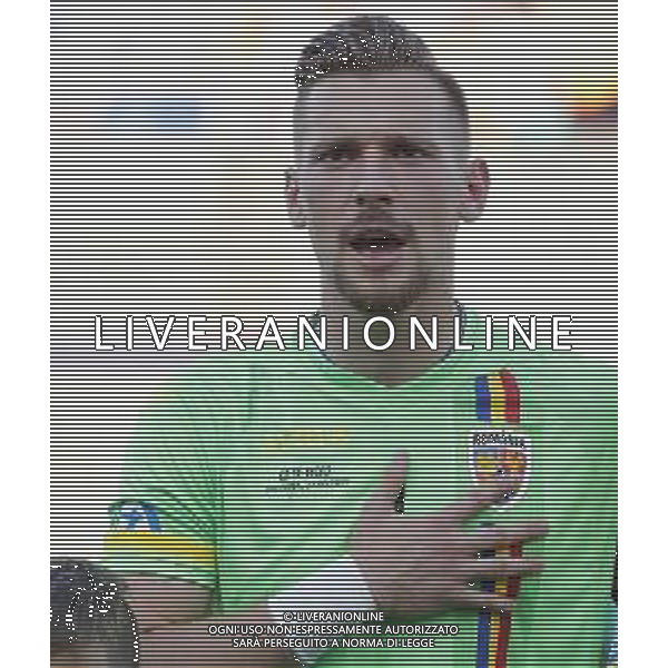UEFA - Campionato Europeo Under 21 Italia 2019 27/06/2019 Semifinale Germania - Romania. nella foto: Radu Ionut (Romania) ©Claudio Zamagni/Agenzia Aldo Liverani Radu Ionut (Romania) during semifinal UEFA Championship Under 21 Italy 2019 match between Germany and Romania at Renato Dall\'Ara Stadium on June 27 2019. photo credit by Claudio Zamagni/Aldo Liverani Photo Agency