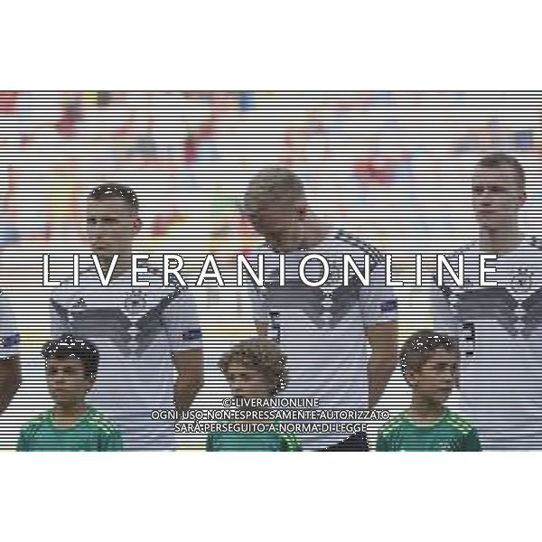 UEFA - Campionato Europeo Under 21 Italia 2019 27/06/2019 Semifinale Germania - Romania. nella foto: Eggestein Maximilian Baumgartl Timo (Germany) Klostermann Lukas (Germany) ©Claudio Zamagni/Agenzia Aldo Liverani Eggestein Maximilian Baumgartl Timo (Germany) Klostermann Lukas (Germany) during semifinal UEFA Championship Under 21 Italy 2019 match between Germany and Romania at Renato Dall\'Ara Stadium on June 27 2019. photo credit by Claudio Zamagni/Aldo Liverani Photo Agency