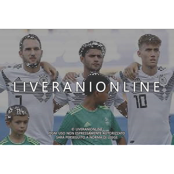 UEFA - Campionato Europeo Under 21 Italia 2019 27/06/2019 Semifinale Germania - Romania. nella foto: Oztunali Levin (Germany) Dahoud Mahmoud (Germany) Waldschmidt Luca (Germany) ©Claudio Zamagni/Agenzia Aldo Liverani Oztunali Levin (Germany) Dahoud Mahmoud (Germany) Waldschmidt Luca (Germany) during semifinal UEFA Championship Under 21 Italy 2019 match between Germany and Romania at Renato Dall\'Ara Stadium on June 27 2019. photo credit by Claudio Zamagni/Aldo Liverani Photo Agency
