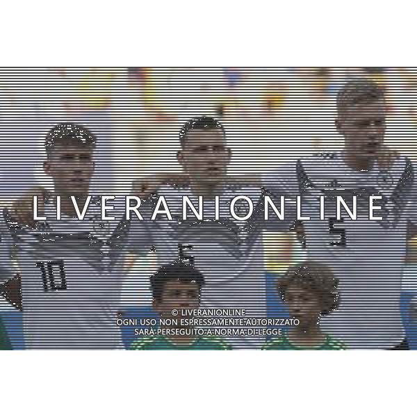 UEFA - Campionato Europeo Under 21 Italia 2019 27/06/2019 Semifinale Germania - Romania. nella foto: Waldschmidt Luca (Germany) Eggestein Maximilian Baumgartl Timo (Germany) ©Claudio Zamagni/Agenzia Aldo Liverani Waldschmidt Luca (Germany) Eggestein Maximilian Baumgartl Timo (Germany) during semifinal UEFA Championship Under 21 Italy 2019 match between Germany and Romania at Renato Dall\'Ara Stadium on June 27 2019. photo credit by Claudio Zamagni/Aldo Liverani Photo Agency