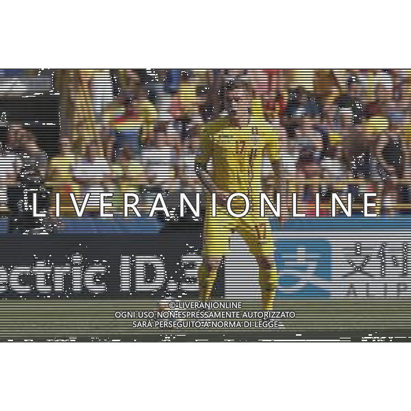 UEFA - Campionato Europeo Under 21 Italia 2019 27/06/2019 Semifinale Germania - Romania. nella foto: Cicaldau Alexandru (Romania) ©Claudio Zamagni/Agenzia Aldo Liverani Cicaldau Alexandru (Romania) during semifinal UEFA Championship Under 21 Italy 2019 match between Germany and Romania at Renato Dall\'Ara Stadium on June 27 2019. photo credit by Claudio Zamagni/Aldo Liverani Photo Agency