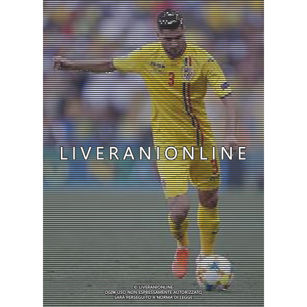 UEFA - Campionato Europeo Under 21 Italia 2019 27/06/2019 Semifinale Germania - Romania. nella foto: Stefan Florin-Bogdan (Romania) ©Claudio Zamagni/Agenzia Aldo Liverani Stefan Florin-Bogdan (Romania) during semifinal UEFA Championship Under 21 Italy 2019 match between Germany and Romania at Renato Dall\'Ara Stadium on June 27 2019. photo credit by Claudio Zamagni/Aldo Liverani Photo Agency