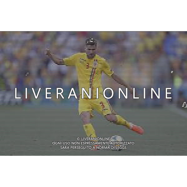 UEFA - Campionato Europeo Under 21 Italia 2019 27/06/2019 Semifinale Germania - Romania. nella foto: Stefan Florin-Bogdan (Romania) ©Claudio Zamagni/Agenzia Aldo Liverani Stefan Florin-Bogdan (Romania) during semifinal UEFA Championship Under 21 Italy 2019 match between Germany and Romania at Renato Dall\'Ara Stadium on June 27 2019. photo credit by Claudio Zamagni/Aldo Liverani Photo Agency