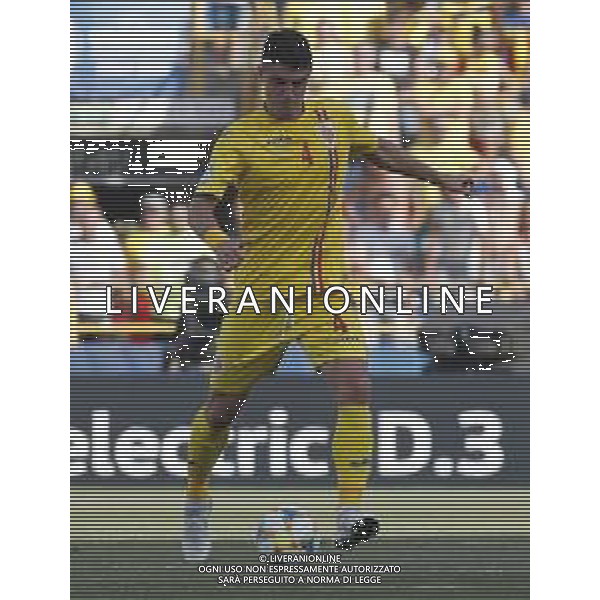 UEFA - Campionato Europeo Under 21 Italia 2019 27/06/2019 Semifinale Germania - Romania. nella foto:Pascanu Alexandru (Romania) ©Claudio Zamagni/Agenzia Aldo Liverani Pascanu Alexandru (Romania) during semifinal UEFA Championship Under 21 Italy 2019 match between Germany and Romania at Renato Dall\'Ara Stadium on June 27 2019. photo credit by Claudio Zamagni/Aldo Liverani Photo Agency