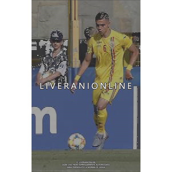 UEFA - Campionato Europeo Under 21 Italia 2019 27/06/2019 Semifinale Germania - Romania. nella foto: Manea Cristian (Romania) ©Claudio Zamagni/Agenzia Aldo Liverani Manea Cristian (Romania) during semifinal UEFA Championship Under 21 Italy 2019 match between Germany and Romania at Renato Dall\'Ara Stadium on June 27 2019. photo credit by Claudio Zamagni/Aldo Liverani Photo Agency