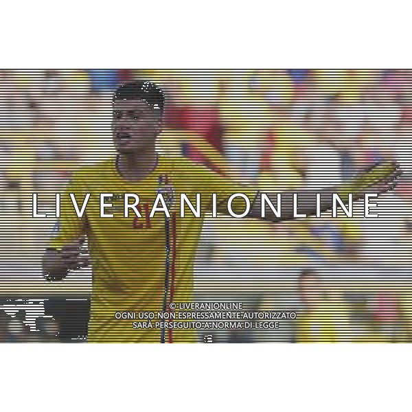 UEFA - Campionato Europeo Under 21 Italia 2019 27/06/2019 Semifinale Germania - Romania. nella foto: Baluta Tudor (Romania) ©Claudio Zamagni/Agenzia Aldo Liverani Baluta Tudor (Romania) during semifinal UEFA Championship Under 21 Italy 2019 match between Germany and Romania at Renato Dall\'Ara Stadium on June 27 2019. photo credit by Claudio Zamagni/Aldo Liverani Photo Agency