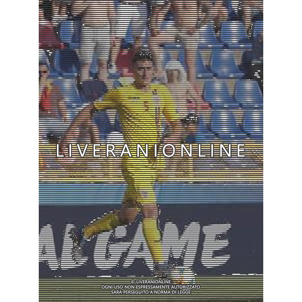 UEFA - Campionato Europeo Under 21 Italia 2019 27/06/2019 Semifinale Germania - Romania. nella foto: Nedelcearu Ionut (Romania) ©Claudio Zamagni/Agenzia Aldo Liverani Nedelcearu Ionut (Romania) during semifinal UEFA Championship Under 21 Italy 2019 match between Germany and Romania at Renato Dall\'Ara Stadium on June 27 2019. photo credit by Claudio Zamagni/Aldo Liverani Photo Agency