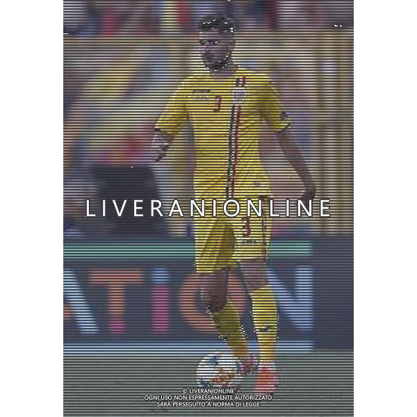 UEFA - Campionato Europeo Under 21 Italia 2019 27/06/2019 Semifinale Germania - Romania. nella foto: Stefan Florin-Bogdan (Romania) ©Claudio Zamagni/Agenzia Aldo Liverani Stefan Florin-Bogdan (Romania) during semifinal UEFA Championship Under 21 Italy 2019 match between Germany and Romania at Renato Dall\'Ara Stadium on June 27 2019. photo credit by Claudio Zamagni/Aldo Liverani Photo Agency