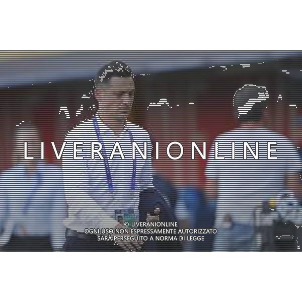 UEFA - Campionato Europeo Under 21 Italia 2019 27/06/2019 Semifinale Germania - Romania. nella foto: Mister Matei Mirel Radoi (Romania) ©Claudio Zamagni/Agenzia Aldo Liverani Mister Matei Mirel Radoi (Romania) during semifinal UEFA Championship Under 21 Italy 2019 match between Germany and Romania at Renato Dall\'Ara Stadium on June 27 2019. photo credit by Claudio Zamagni/Aldo Liverani Photo Agency