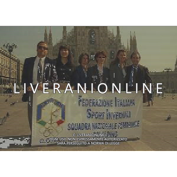 01-02-03-04-05- OTTOBRE 1997 MILANO-FESTA DELLA NEVE ORGANIZZATA DALLA GAZZETTA DELLO SPORT NELLA FOTO LARA MAGONI AG ALDO LIVERANI SAS