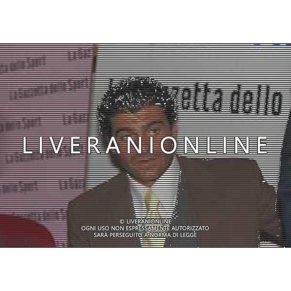 01-02-03-04-05- OTTOBRE 1997 MILANO-FESTA DELLA NEVE ORGANIZZATA DALLA GAZZETTA DELLO SPORT NELLA FOTO ALBERTO TOMBA AG ALDO LIVERANI SAS