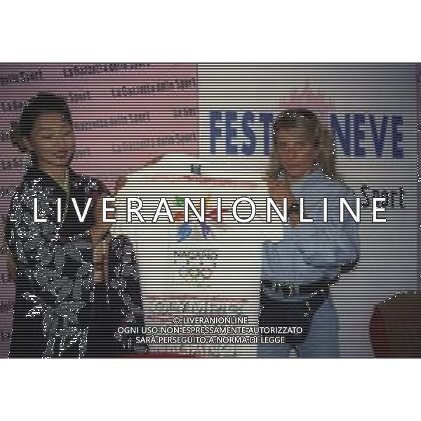 01-02-03-04-05- OTTOBRE 1997 MILANO-FESTA DELLA NEVE ORGANIZZATA DALLA GAZZETTA DELLO SPORT NELLA FOTO STEFANIA BELMONDO AG ALDO LIVERANI SAS