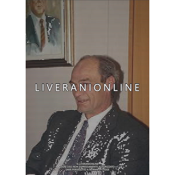 21-01-1999 MILANO REDAZIONE DELLA GAZZETTA DELLO SPORT FORUM SERIE B ALLENATORI DI CALCIO NELLA FOTO GIOVANNI VAVASSORI AG ALDO LIVERANI SAS