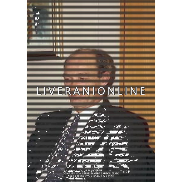 21-01-1999 MILANO REDAZIONE DELLA GAZZETTA DELLO SPORT FORUM SERIE B ALLENATORI DI CALCIO NELLA FOTO GIOVANNI VAVASSORI AG ALDO LIVERANI SAS