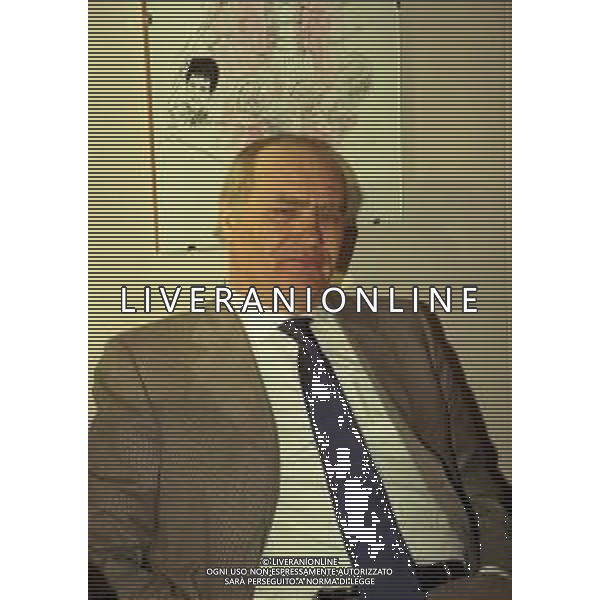 21-01-1999 MILANO REDAZIONE DELLA GAZZETTA DELLO SPORT FORUM SERIE B ALLENATORI DI CALCIO NELLA FOTO NEDO SONETTI AG ALDO LIVERANI SAS
