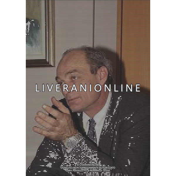 21-01-1999 MILANO REDAZIONE DELLA GAZZETTA DELLO SPORT FORUM SERIE B ALLENATORI DI CALCIO NELLA FOTO GIOVANNI VAVASSORI AG ALDO LIVERANI SAS