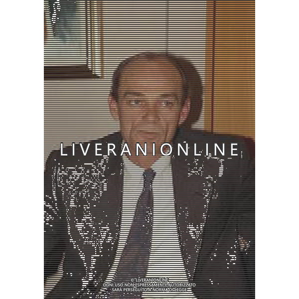 21-01-1999 MILANO REDAZIONE DELLA GAZZETTA DELLO SPORT FORUM SERIE B ALLENATORI DI CALCIO NELLA FOTO GIOVANNI VAVASSORI AG ALDO LIVERANI SAS