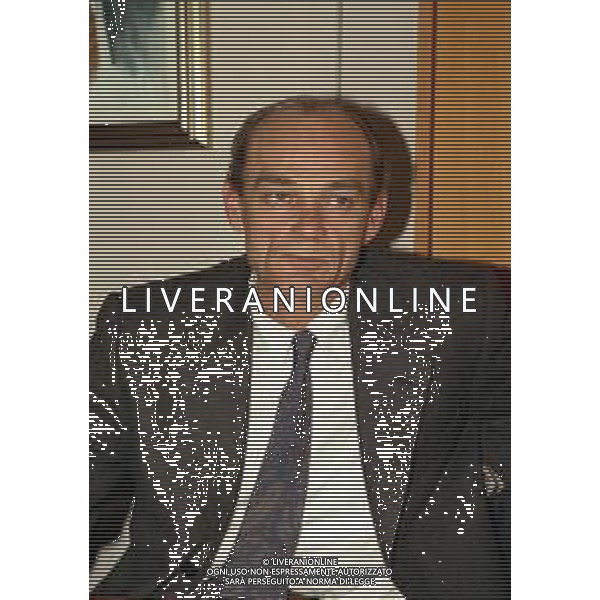 21-01-1999 MILANO REDAZIONE DELLA GAZZETTA DELLO SPORT FORUM SERIE B ALLENATORI DI CALCIO NELLA FOTO GIOVANNI VAVASSORI AG ALDO LIVERANI SAS