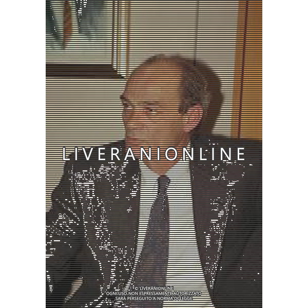 21-01-1999 MILANO REDAZIONE DELLA GAZZETTA DELLO SPORT FORUM SERIE B ALLENATORI DI CALCIO NELLA FOTO GIOVANNI VAVASSORI AG ALDO LIVERANI SAS