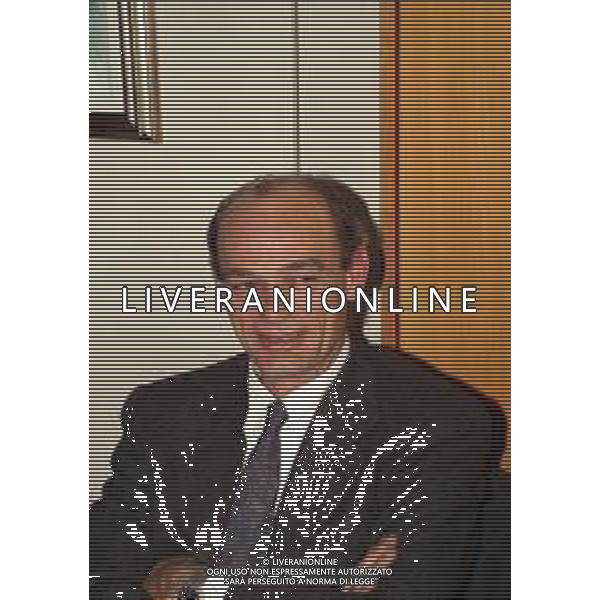 21-01-1999 MILANO REDAZIONE DELLA GAZZETTA DELLO SPORT FORUM SERIE B ALLENATORI DI CALCIO NELLA FOTO GIOVANNI VAVASSORI AG ALDO LIVERANI SAS