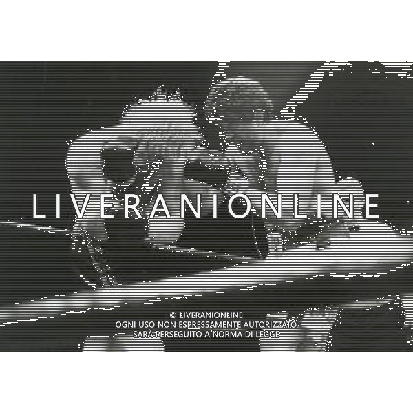 RETROSPETTIVA FRANCESCO DAMIANI PUGILE 1986 NELLA FOTO FRANCESCO DAMIANI CONTRO CRABTREE AG ALDO LIVERANI SAS