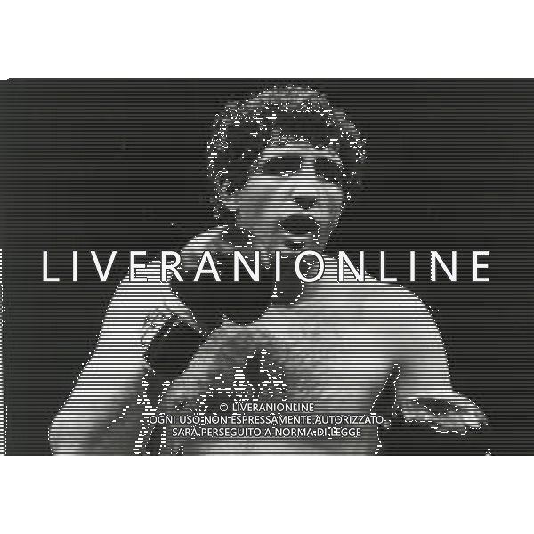 RETROSPETTIVA FRANCESCO DAMIANI PUGILE 1986 NELLA FOTO FRANCESCO DAMIANI AG ALDO LIVERANI SAS