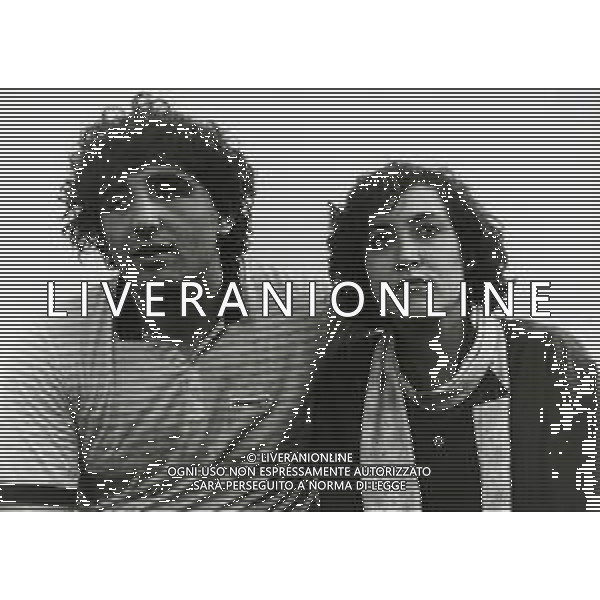 RETROSPETTIVA FRANCESCO DAMIANI PUGILE 1984 NELLA FOTO FRANCESCO DAMIANI CON LA FIDANZATA CLAUDIA GUARISE AG ALDO LIVERANI SAS